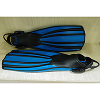 Swim Fin in Blue and Black